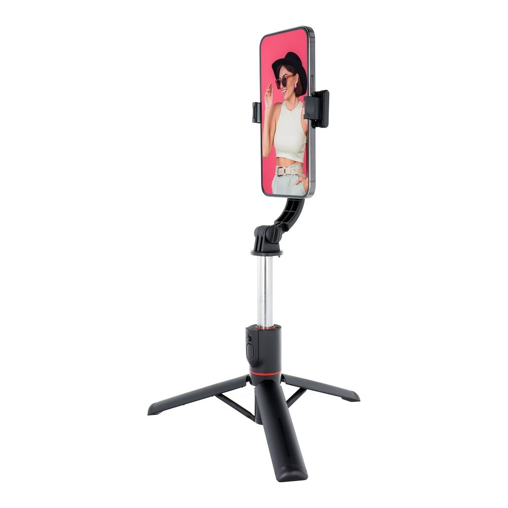 Selfie Stick Tripod cu Telecomandă Wireless SSTR-13, Negru – Suport Smart pentru Poze și Filmări [4]