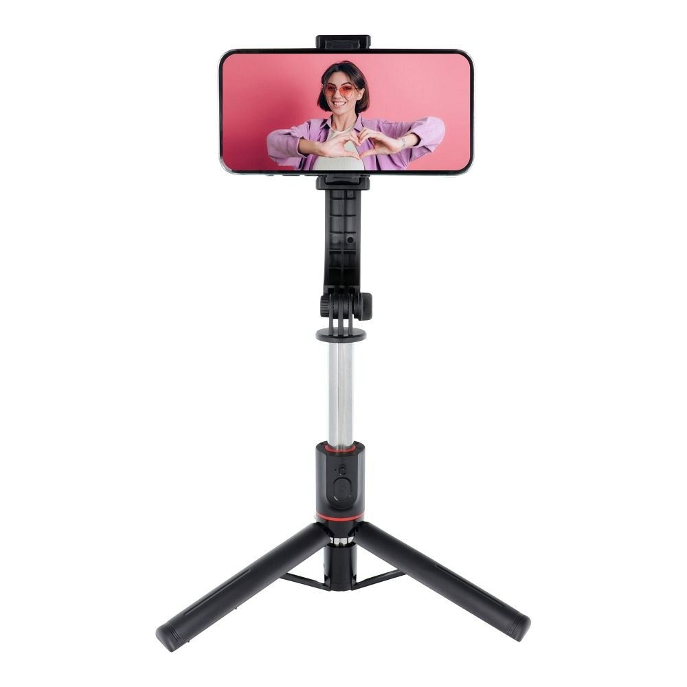 Selfie Stick Tripod cu Telecomandă Wireless SSTR-13, Negru – Suport Smart pentru Poze și Filmări [9]