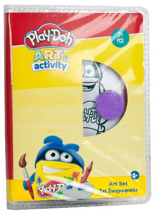 Set Creativ Desen Play-Doh – 24 Piese Colorate pentru Joacă și Imaginație [1]