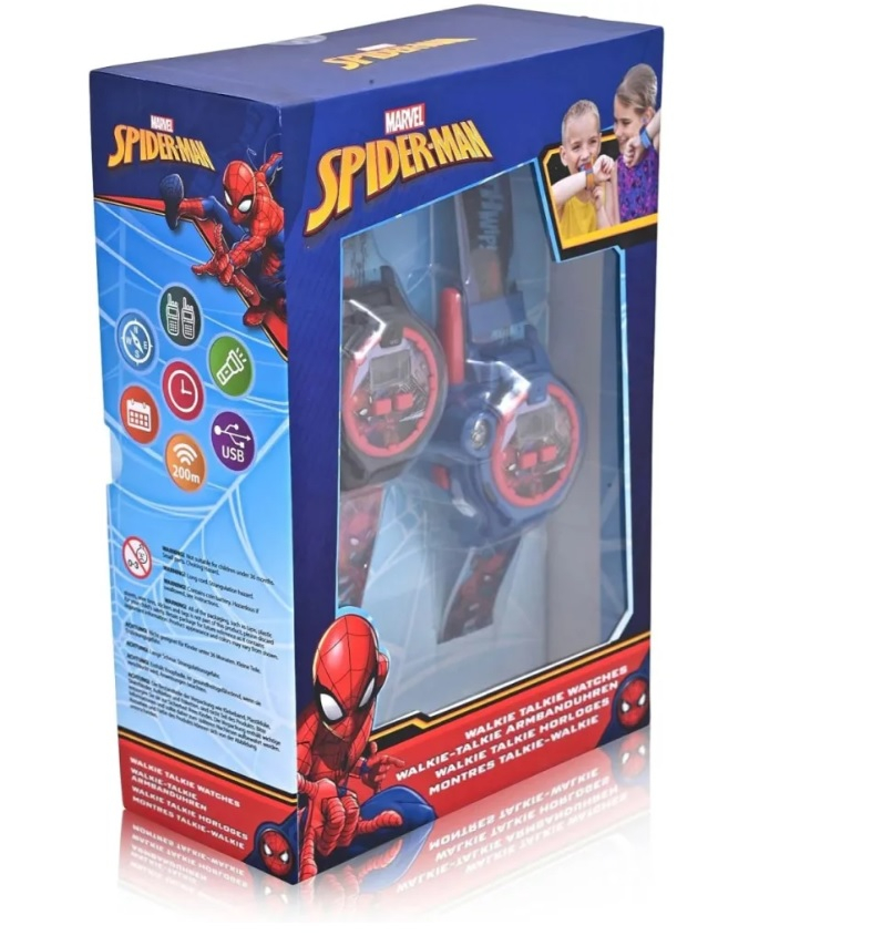 Set Walkie Talkie și Ceas Spiderman [2]