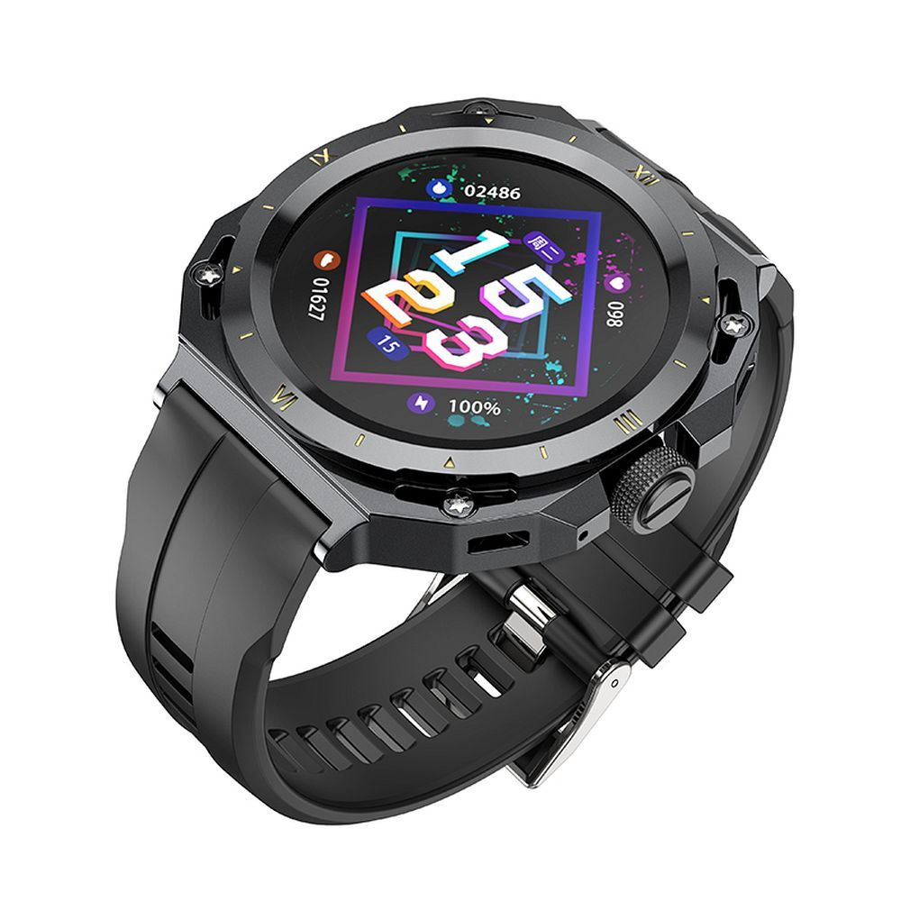 Smartwatch Hoco Y14 cu Funcție de Apel, Negru [5]