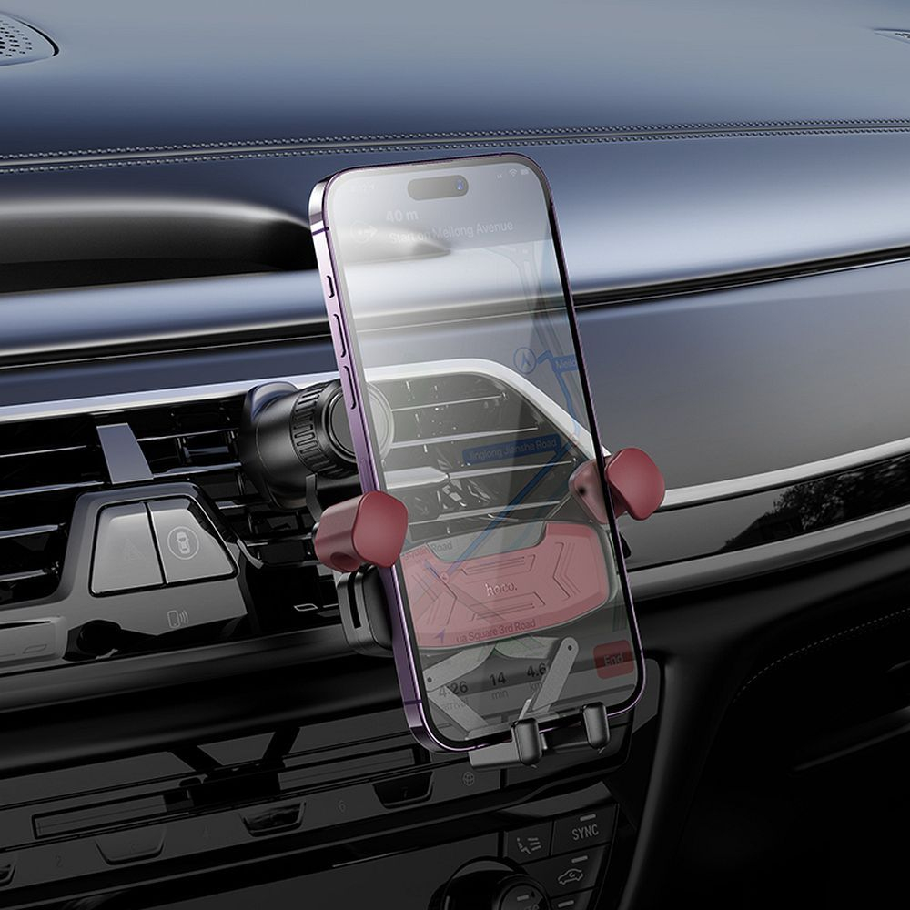 Suport auto gravitațional HOCO pentru aerisire H66 negru [1]