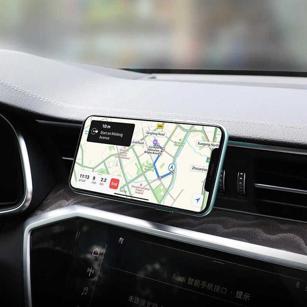 Suport auto HOCO magnetic pentru aerisire CA65 negru [3]