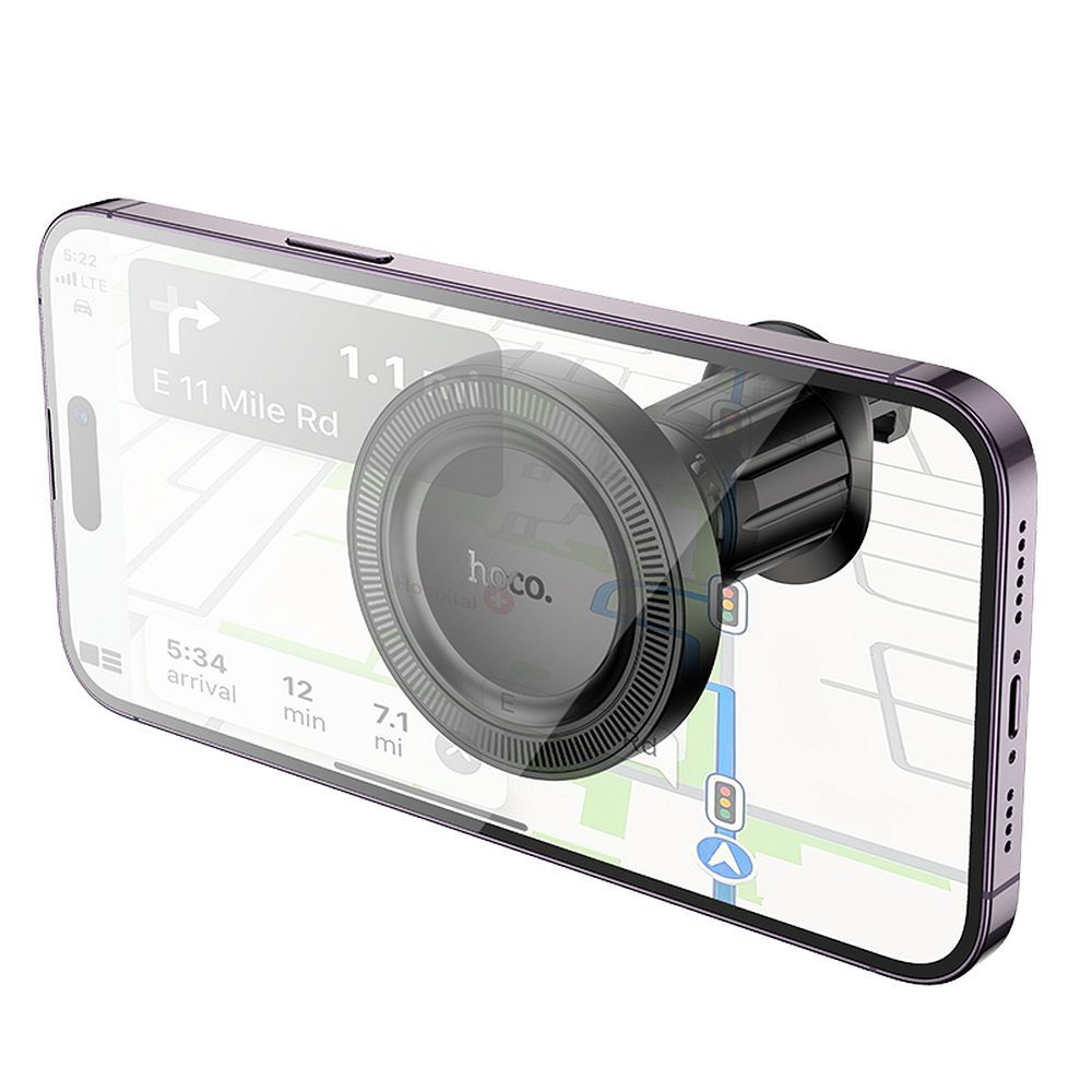 Suport Auto Magnetic Hoco H56 Compatibil MagSafe pentru Grila Ventilatie [3]