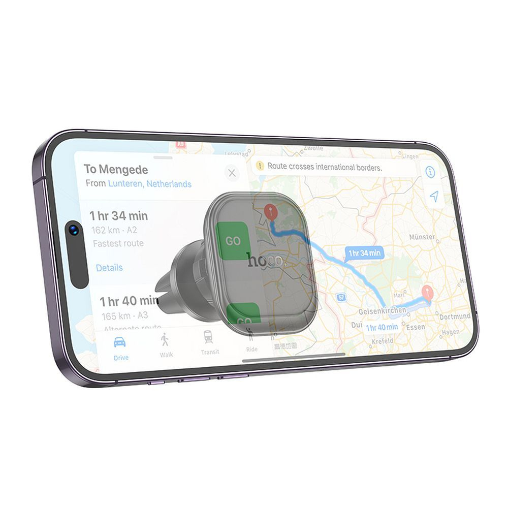 Suport Auto Magnetic Hoco pentru Grila de Ventilație, H29, Negru [5]