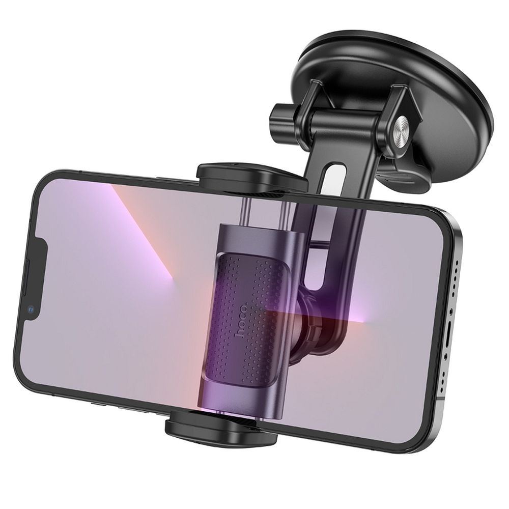 Suport Auto Magnetic Hoco pentru Parbriz și Consola Centrală, CA111, Negru [4]