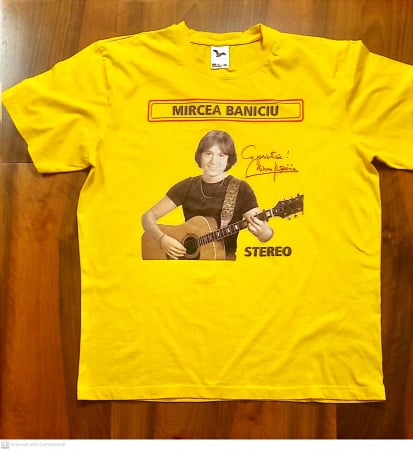 Tricou galben - barbat - XL - editie limitata