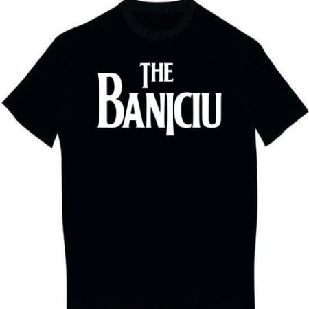 Pentru EA - Tricou negru - Unisex - The Baniciu - masura M, L, XL, 2XL
