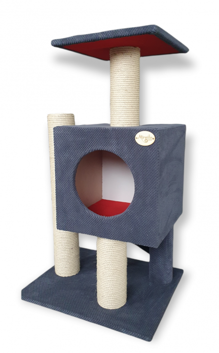 ANSAMBLU JOACA PISICI,FLOKI, MIREILLE DESIGN, 50x65x105 cm [2]