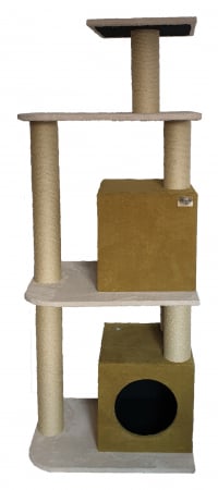 PENTRU PISICI - ANSAMBLU JOACA PISICI, ARCHIE, MIREILLE DESIGN, 50 X 70 X 190 CM, MULTICOLOR, OLIV/CREM