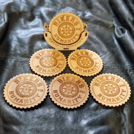 Coasters Bikers For Humanity [4]