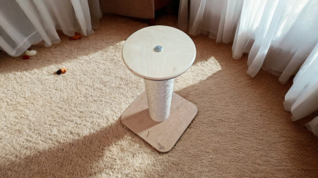 PENTRU PISICI - STALP CU SISAL NATURAL, 36 x 36 X 45, NATUR