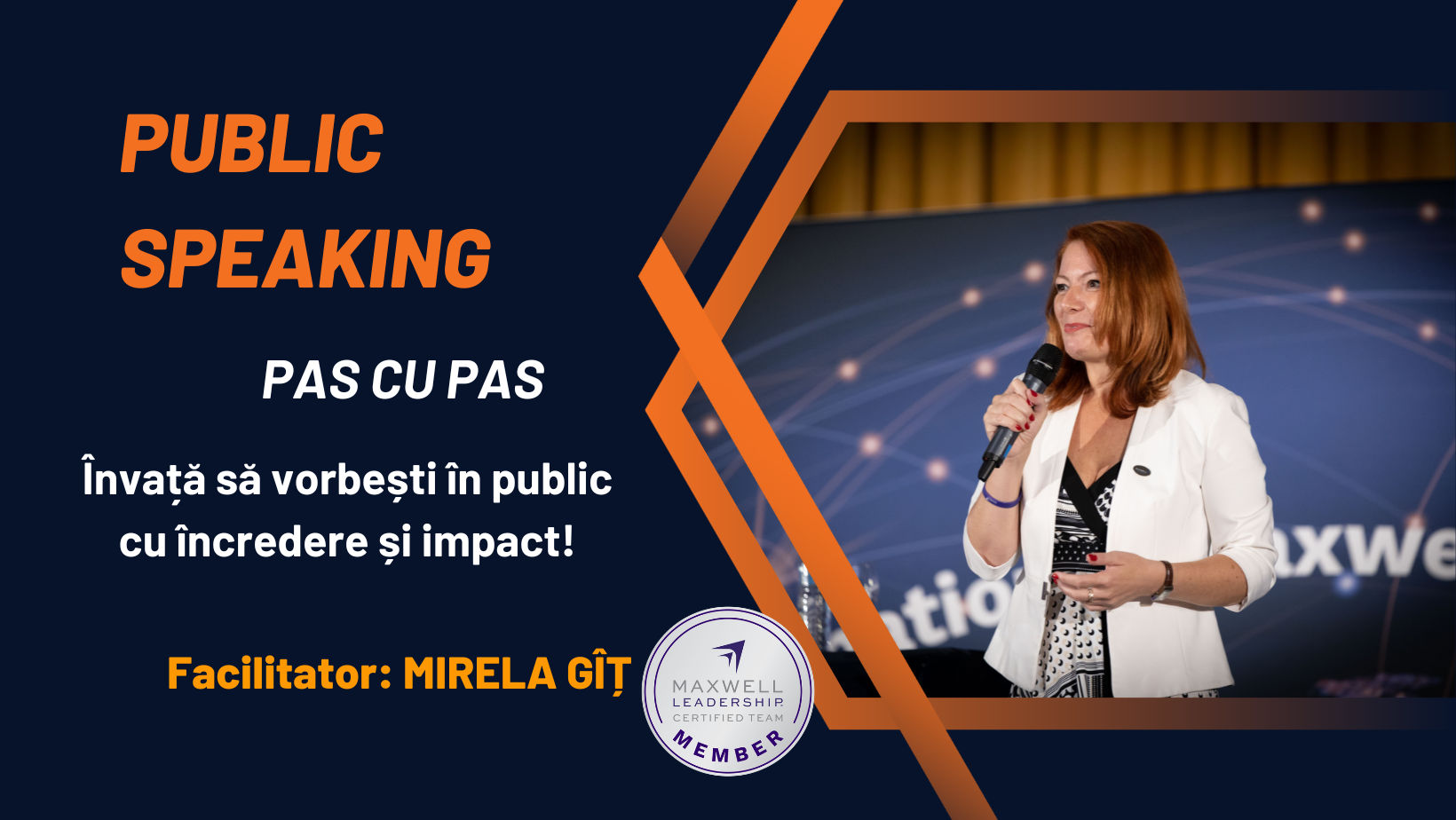 Învață să vorbești în public cu încredere și impact!