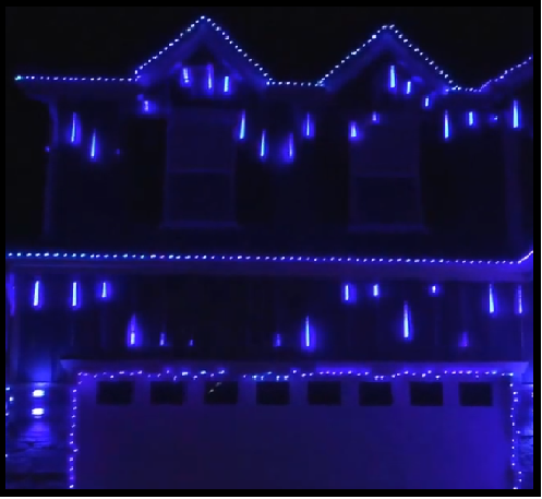 INSTALATIE CRACIUN TURTURI DE 50CM , 3 METRI LUNGIME , ALABSTRU [1]