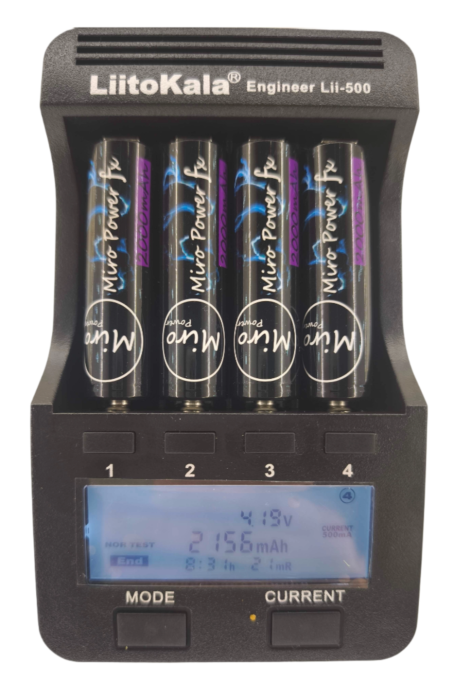 Set 10 acumulatori Li-ion 18650 Miro Power 18650 2000MAh 3.7V , incarcare 4.2v , curent de descarcare 6000MAh pentru lanterne, aparate de vapat, jucarii si alte dispozitive [3]