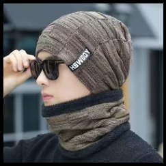 Set XBGBOY maro căciulă + guler , unisex [2]