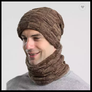 Toate produsele - Set XBGBOY maro căciulă + guler , unisex