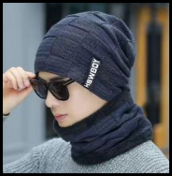 Toate produsele - Set XBGBOY albastru căciulă + guler , unisex