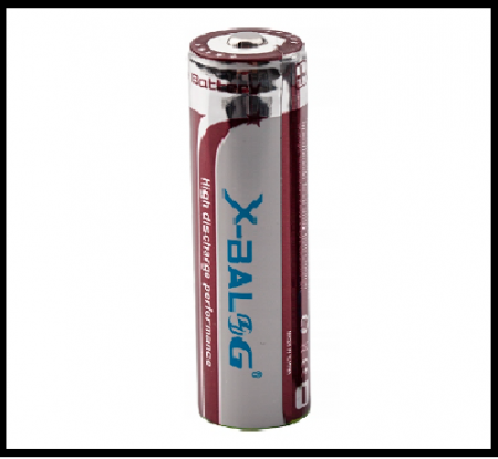 Electro - Acumulator X-Balog Li-on  3.7V , model 18650 , 8800 mAh