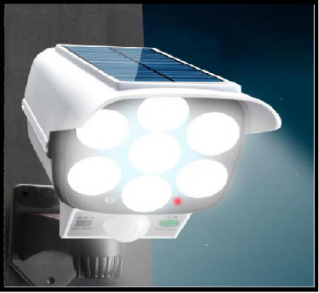 Camera securitate falsa cu incarcare solara. [2]