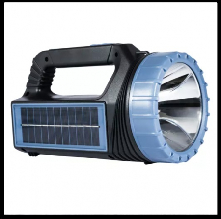 Electro - Lanterna cu incarcare solara functie lampa de lucru , powerbank , 200m