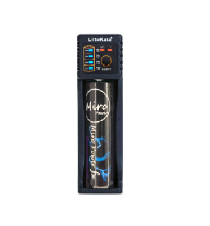 Set 2 baterii Li-ion Miro Power 18650 2000 mAh 3.7v + incarcator Liitokala 100b [1]