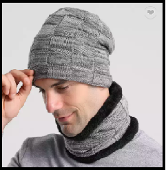 Toate produsele - Set XBGBOY gri căciulă + guler , unisex