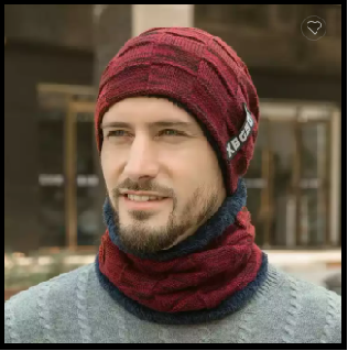 Toate produsele - Set XBGBOY roșu căciulă + guler , unisex