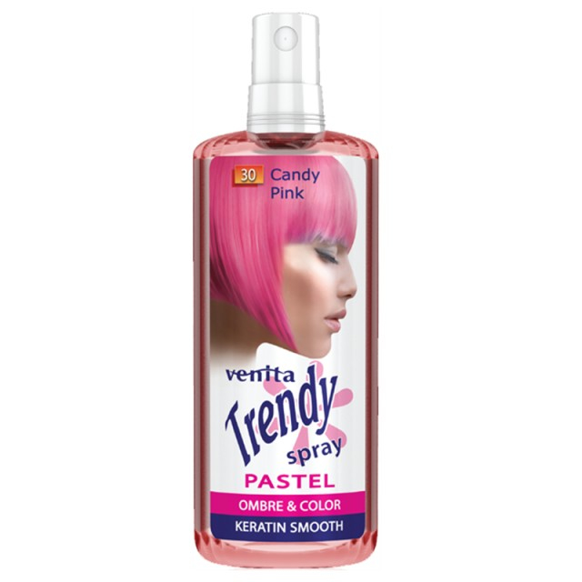 Spray colorant Venita Trendy Pastel 30 candy pink [1]