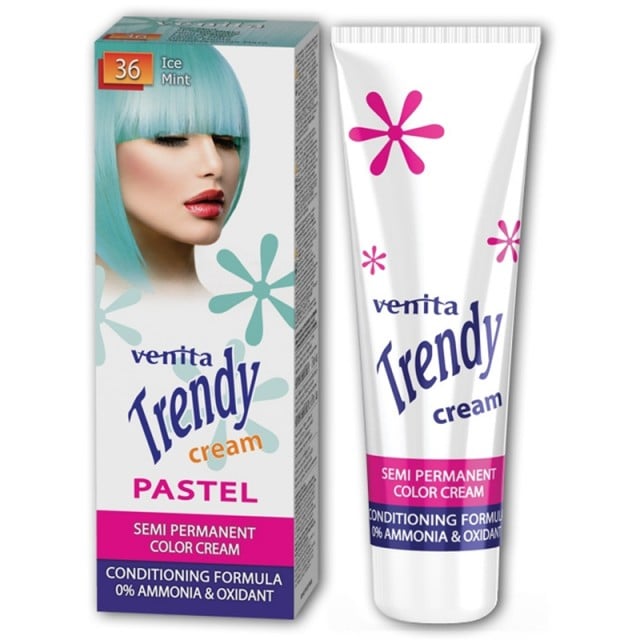 Vopsea semipermanenta Venita Trendy Cream 36 ice mint [1]
