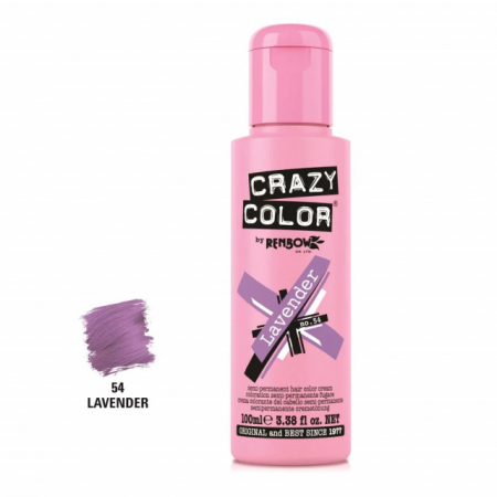 Crazy Color - Vopsea semipermanenta, Lavender, nr 54 [0]