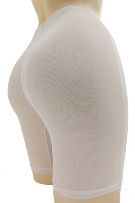 Chilot modelator cu talie foarte inalta si prelungire pe picior 3705alb [4]