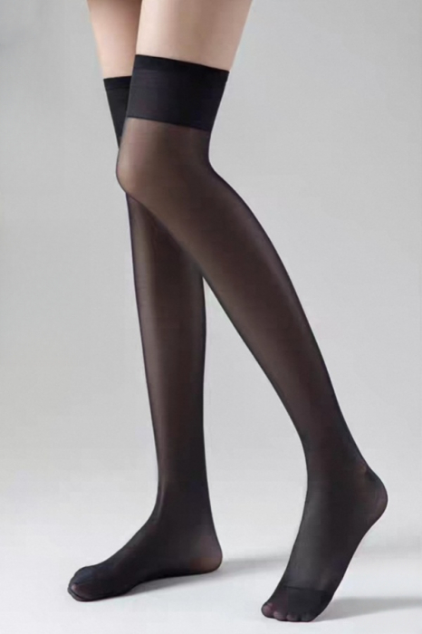 Ciorapi sexy transparenti, 3 sferturi YD-HB01negru [8]