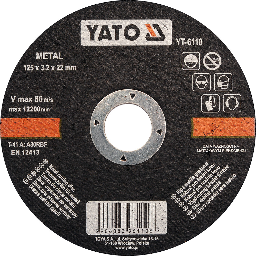 Disc taiere metal