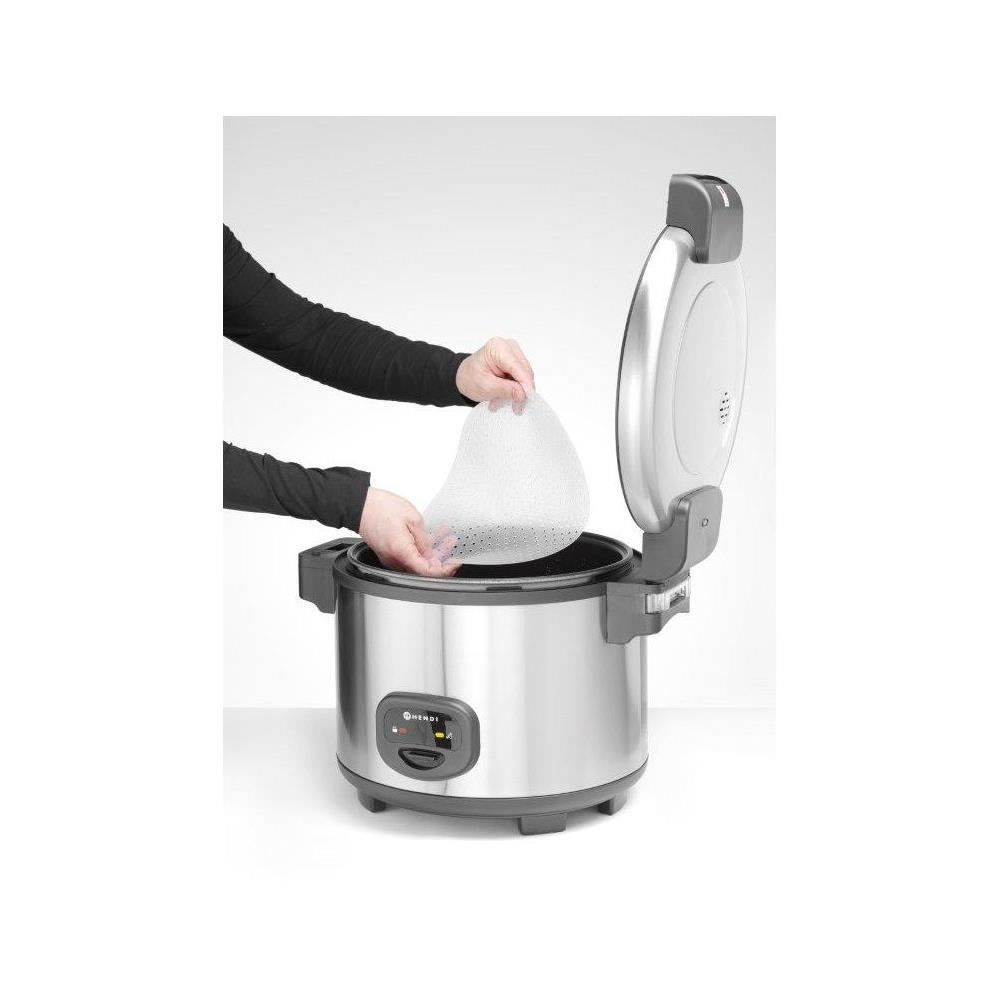 Fierbator & incalzitor Hendi pt. orez, 5.4 lt, 455x455x(H)380 mm, 1950 W, 230 V [5]