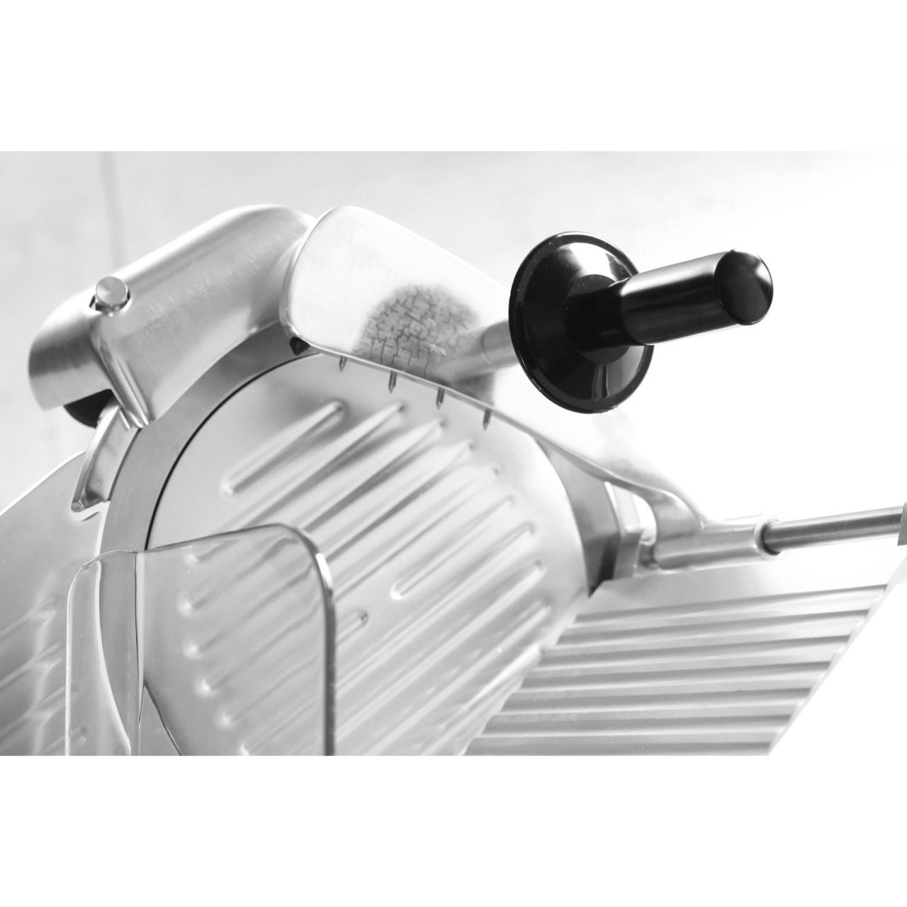 Feliator electric profesional, diametru lama 19,5 cm, Hendi Profi Line 195, grosimea taiere reglabila 1-12 mm, 200 W, carcasa aluminiu [6]