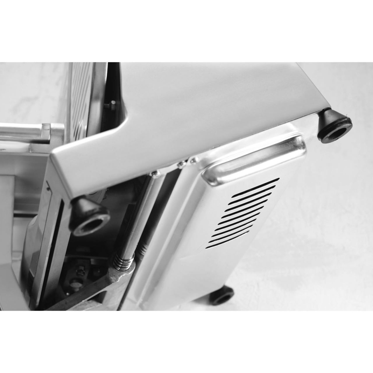 Feliator electric profesional, diametru lama 19,5 cm, Hendi Profi Line 195, grosimea taiere reglabila 1-12 mm, 200 W, carcasa aluminiu [3]