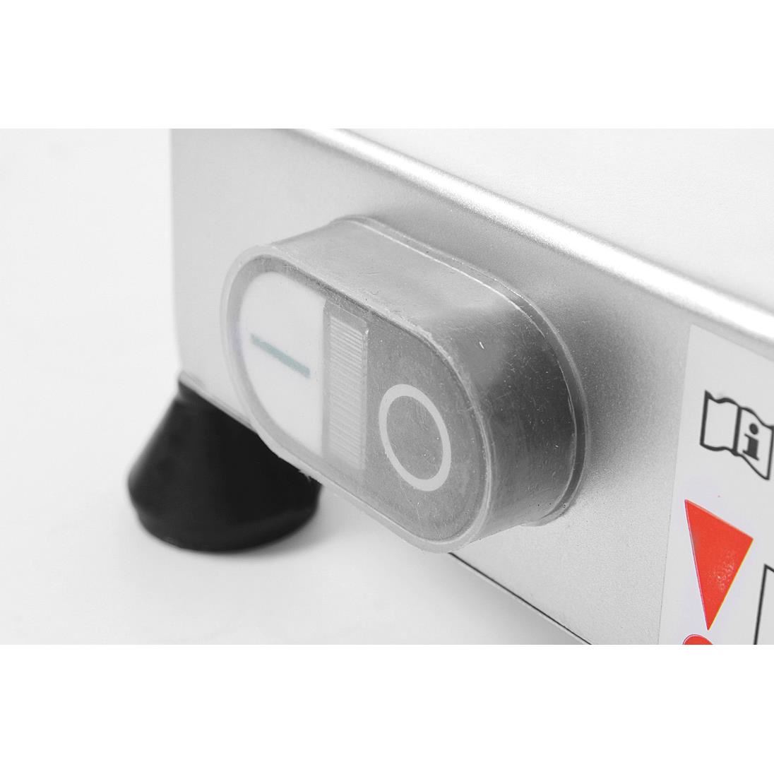 Feliator electric profesional, diametru lama 19,5 cm, Hendi Profi Line 195, grosimea taiere reglabila 1-12 mm, 200 W, carcasa aluminiu [1]