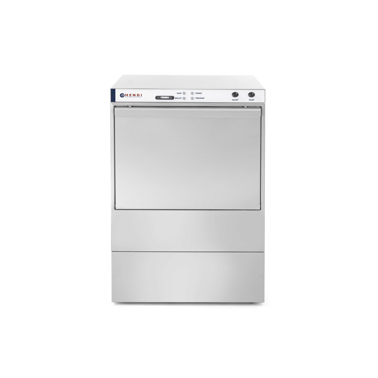 Masina profesionala de spalat vase K 50 50 x 50 control electromecanic 6600 W Hendi Inox 570x600(+370)x(H)830 mm [0]