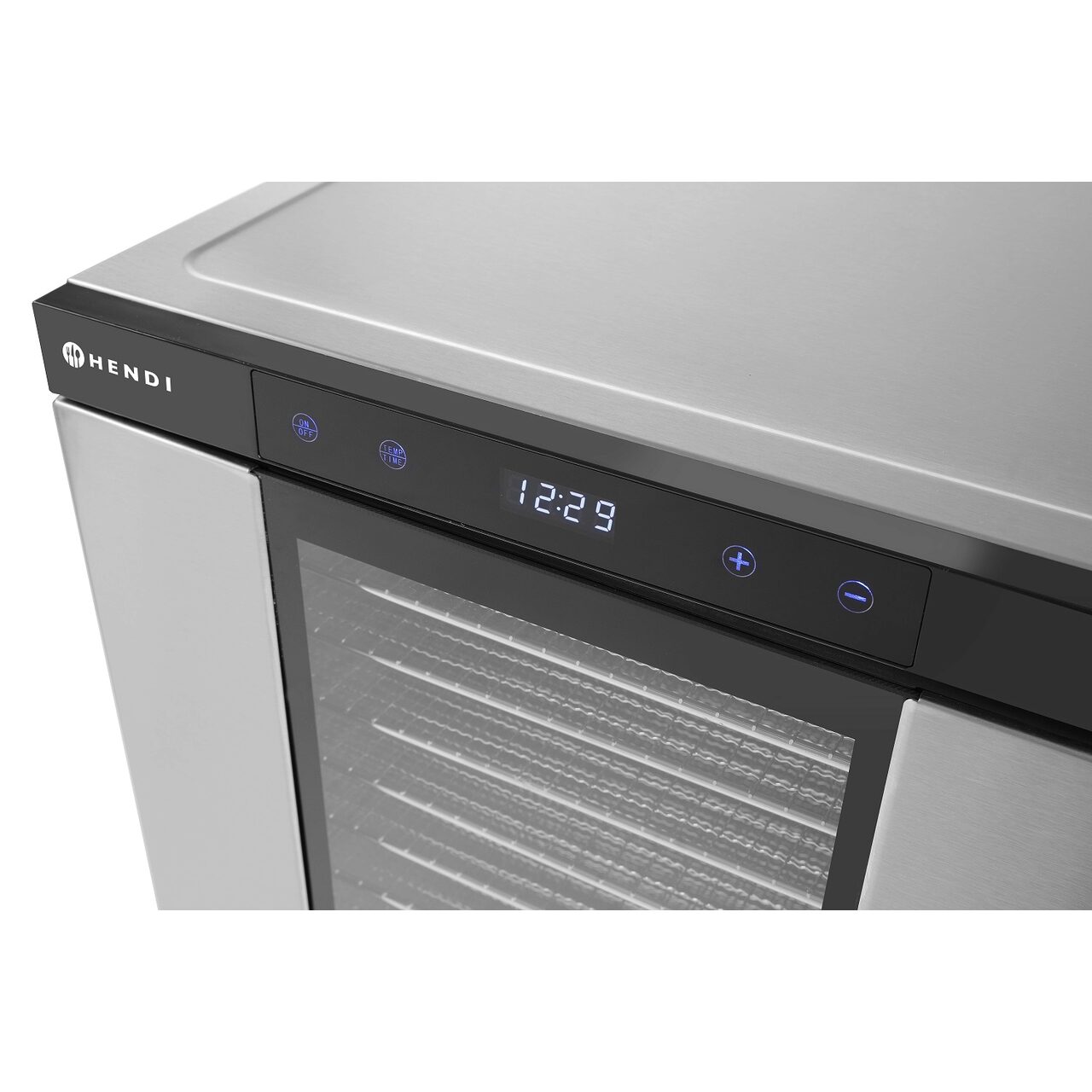 Deshidrator alimente Hendi Profi Line, 1000 W, 10 tavi, Temperatura reglabila 35-75?C, Gri [6]