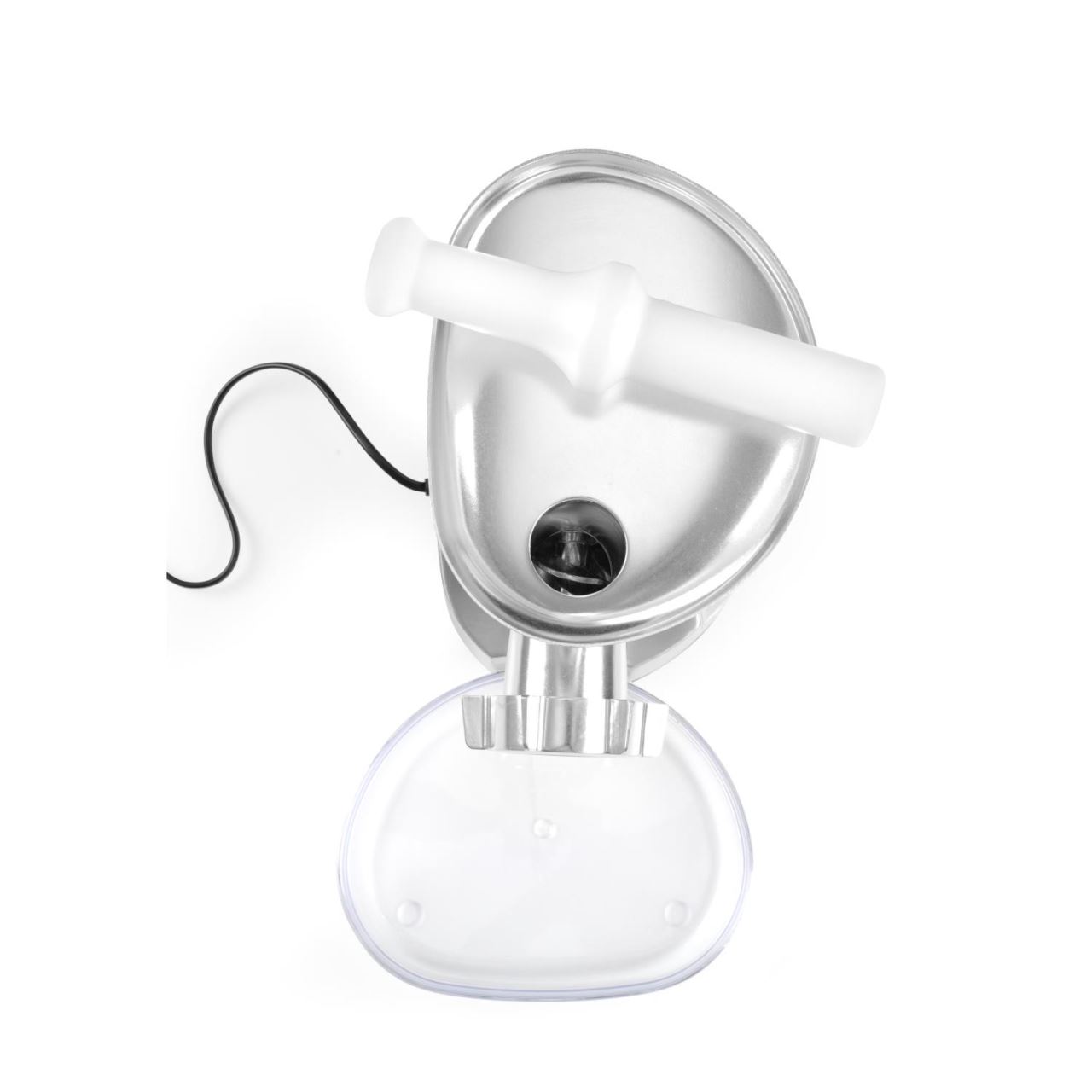 Masina de tocat carne, 2 discuri taiere incluse 4 si 7 mm, 3 accesorii umplere carnati 12, 15, 20 mm, Hendi 198, corp aluminiu, palnie fonta, 400W [6]
