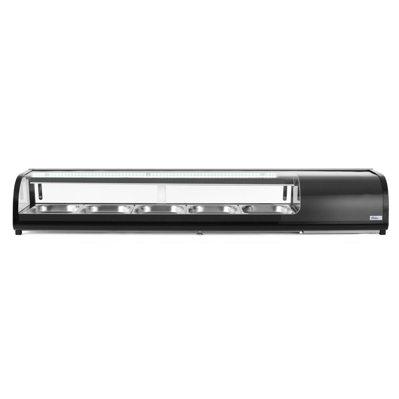 Vitrina refrigerata pentru Sushi Arktic, 190w, capacitate 132L, 0°C-12°C, 1800x420x(H)265mm [0]