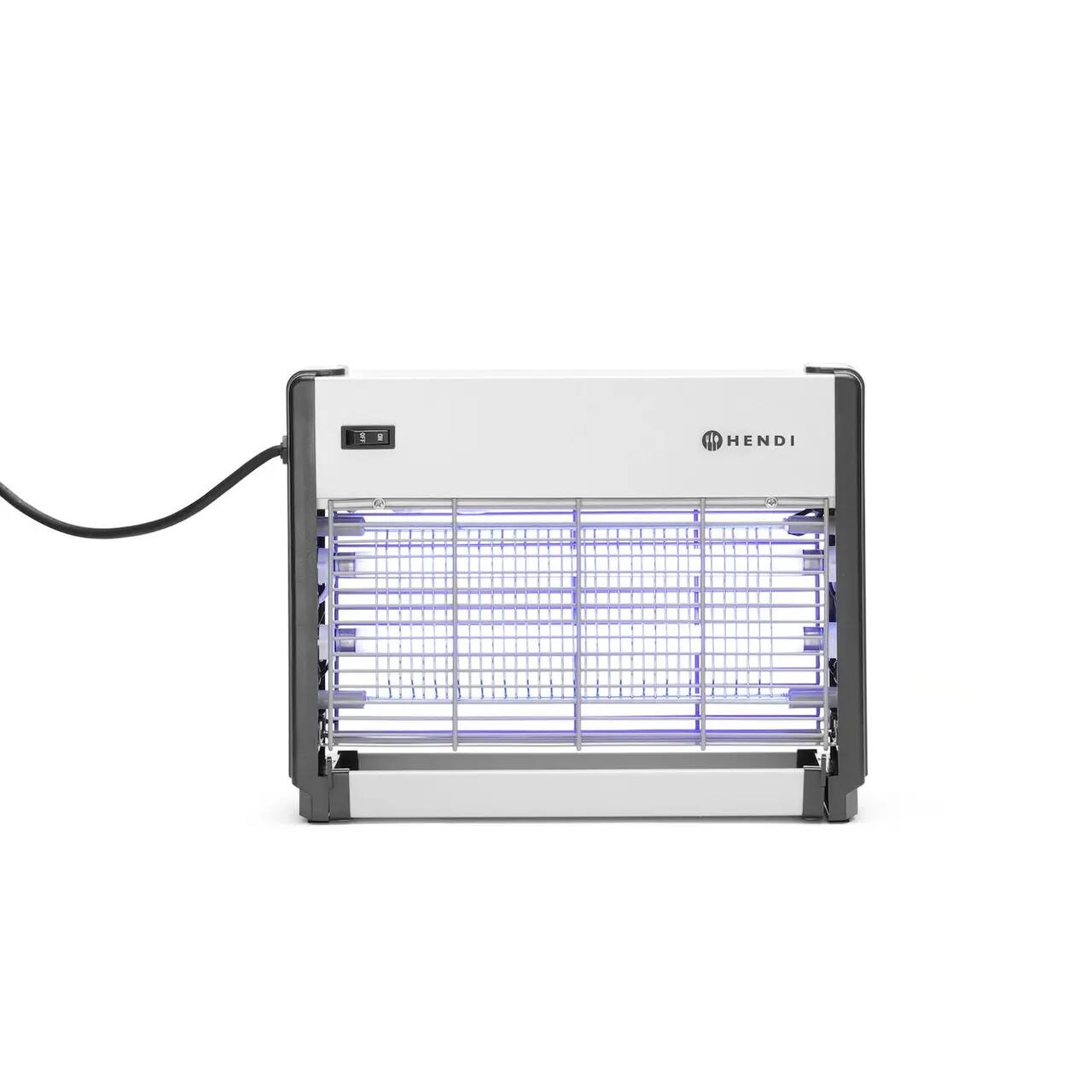 Capcana insecte cu 2 lampi 9W, voltaj mare 2000-2500V - acoperire 50 mp - Hendi - 335x90x(H)260 mm [1]