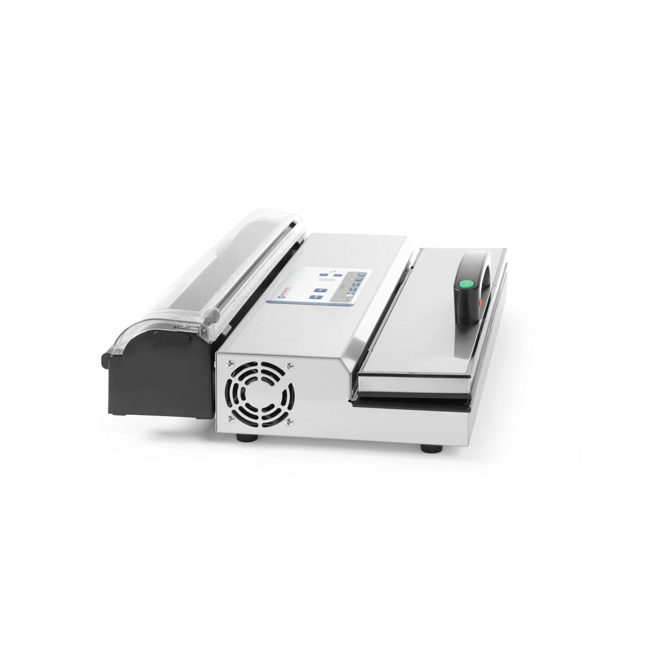 Aparat de vidat profesional Hendi Kitchen Line, 550W, pompa dubla de capacitate mare 16lt/min, inox, 490x260x(H)145 mm [3]