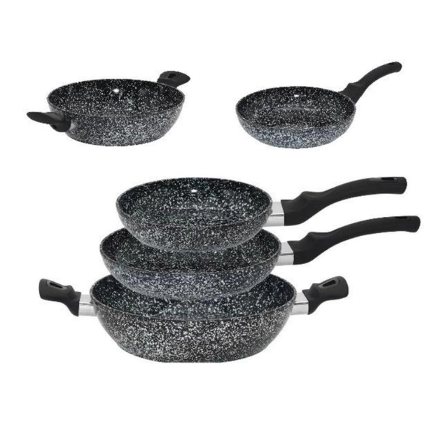 Edenberg set tigai 3pcs aluminiu marmurat 20/24/28cm eb-14721 [1]