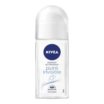 Nivea antiperspirant roll on 50ml pure invisible [1]