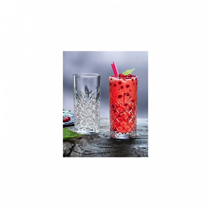 Pahare din Sticla Timeless Long Drink 295 ml - 12 Buc / Set [5]
