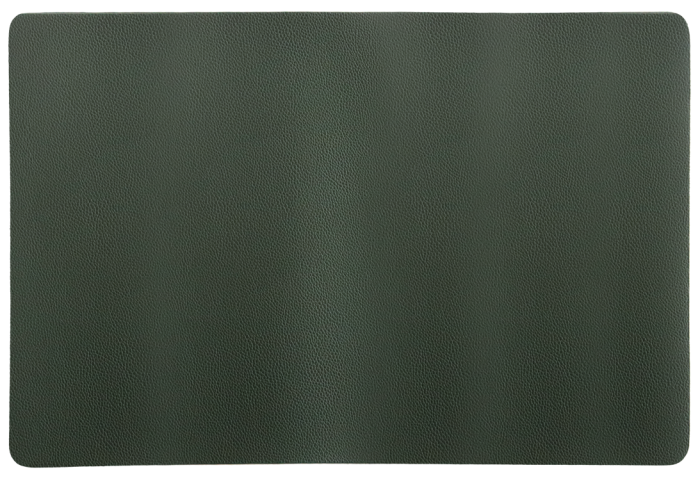 Suport de masa din piele, dreptunghiulare, GREEN, 45 x 30 cm - 6 Buc / Set [1]