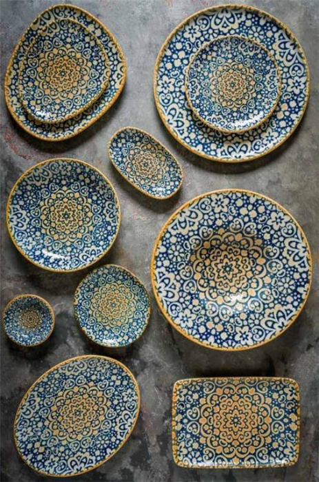 Farfurie întinsă Bonna Alhambra Gourmet 27 cm – Porțelan [4]