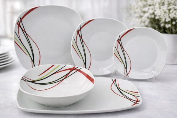 Set farfurii din portelan Modern Lines Prestige – 40 piese [2]